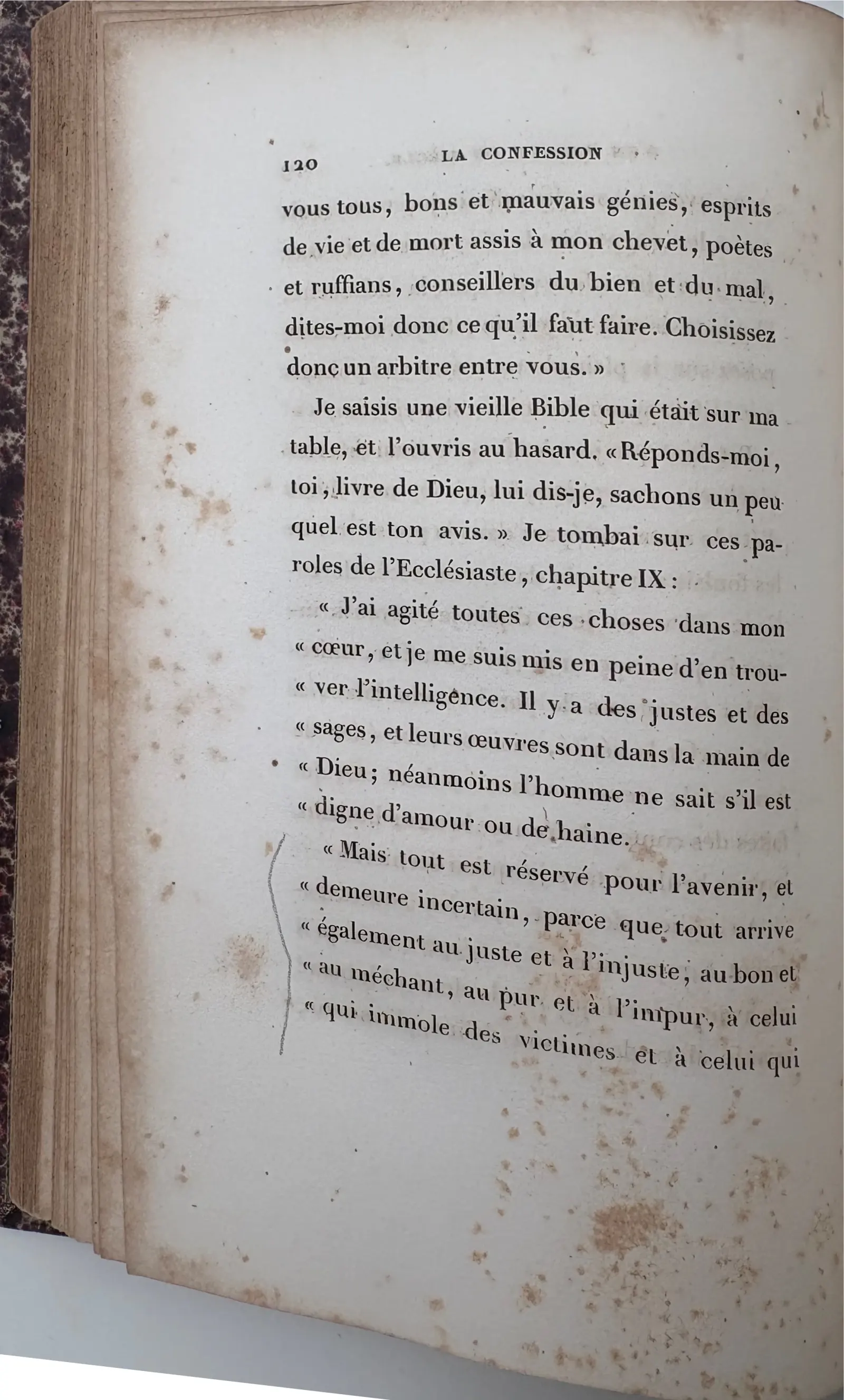 p. 120 — traits marginaux, marge gauche.