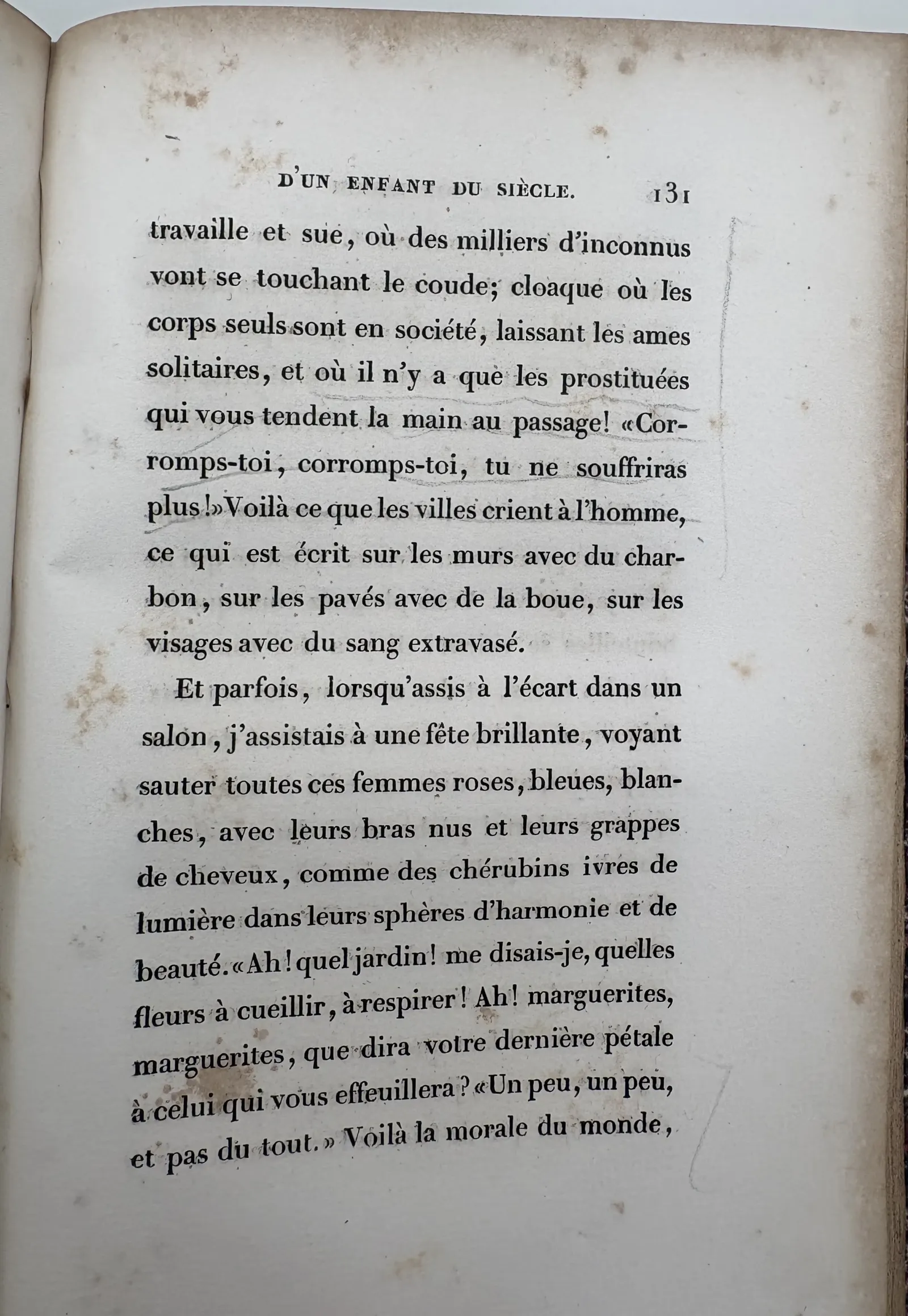 p. 131 — trait vertical, marge droite.