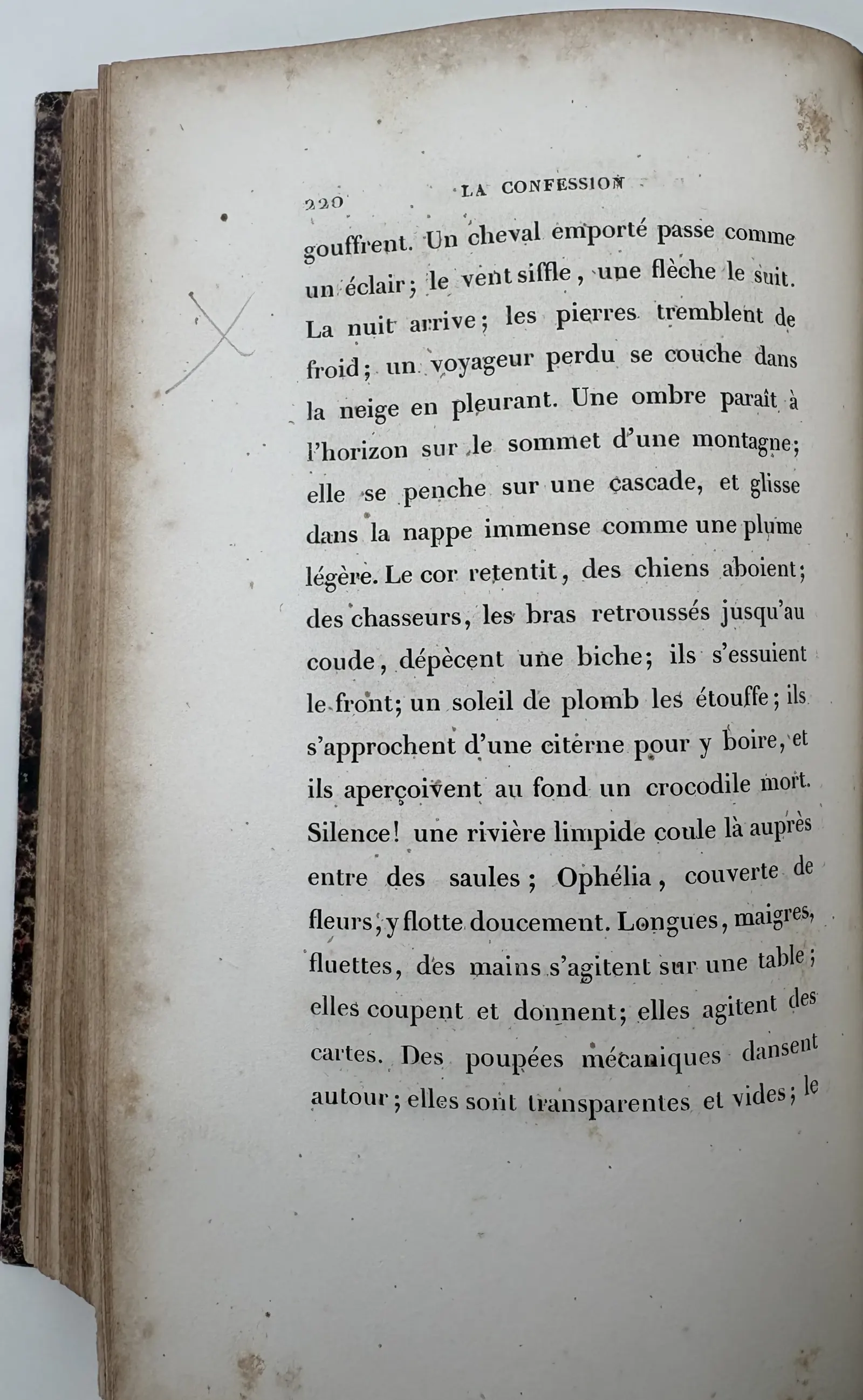 p. 220 — grande croix, marge droite.