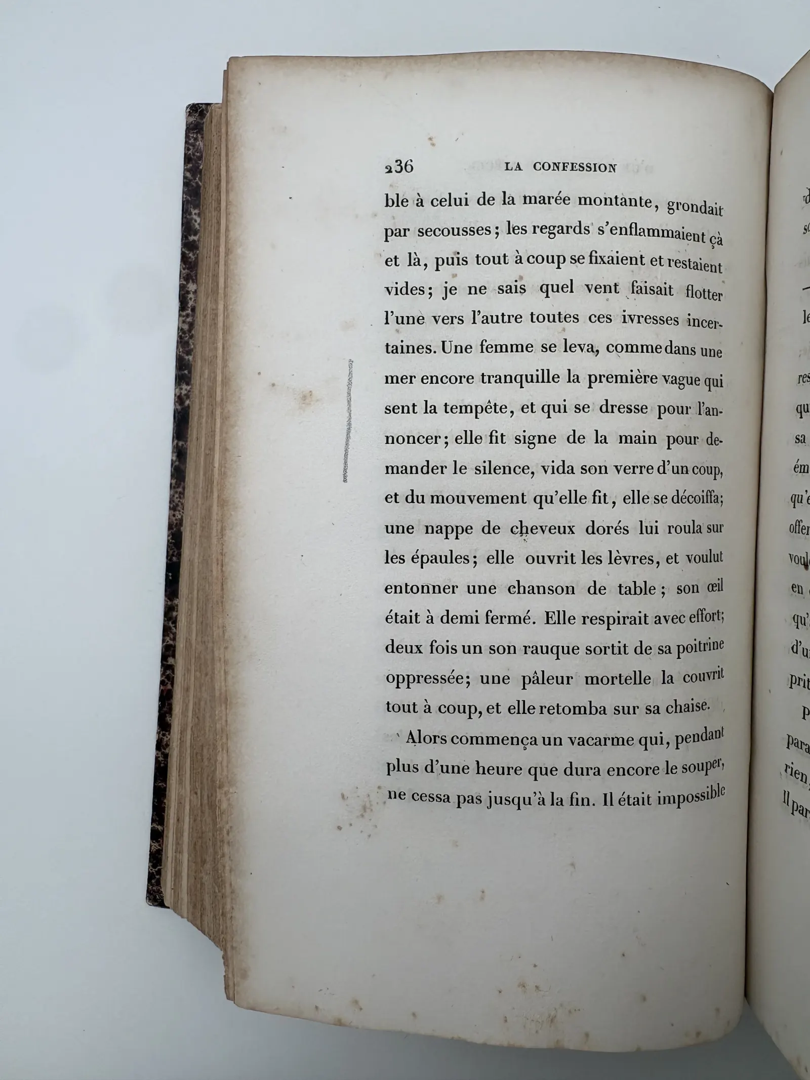 p. 236 — long trait vertical, marge gauche.
